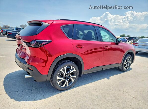 JM3KMCHA2T0124083 2026 MAZDA CX-5 Maroon Задня права чверть