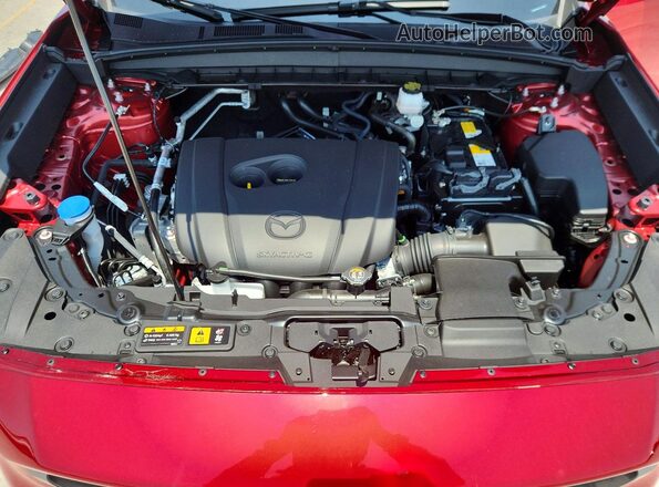 JM3KMCHA2T0124083 2026 MAZDA CX-5 Maroon Вид підкапотного простору