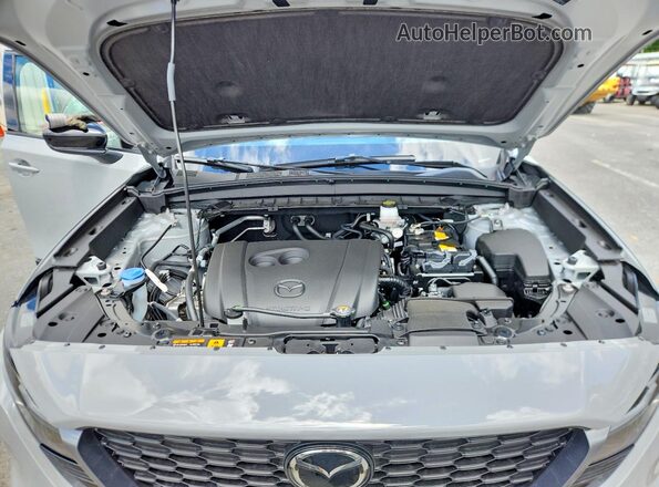 JM3KMCHA8T0132284 2026 MAZDA CX-5 Серебряный Вид подкапотного пространства