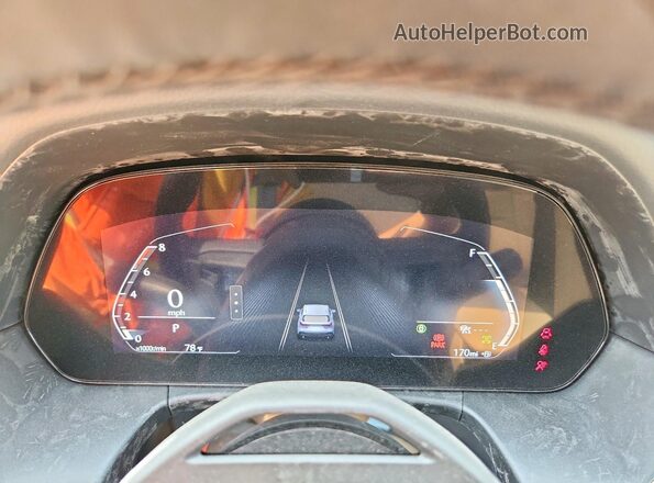 JM3KMEHA0T0136146 2026 MAZDA CX-5 Blue Вид щитка приладів