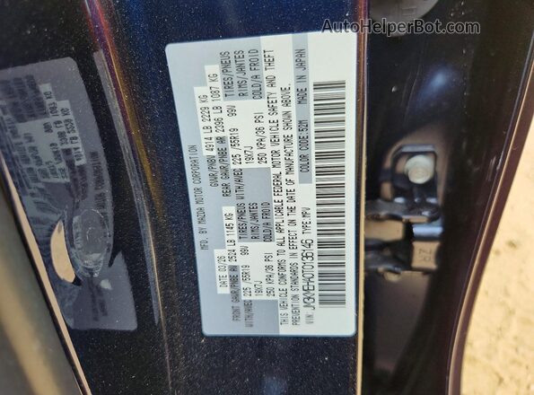 JM3KMEHA0T0136146 2026 MAZDA CX-5 Blue Вид підкапотного простору