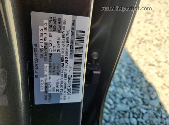 JM3KMEHA6T0116998 2026 MAZDA CX-5 Gray Вид наклейки з VIN-кодом