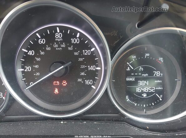 JM3TCABY3H0127275 2017 MAZDA CX-9 Silver უკანა სავარძლების ხედი