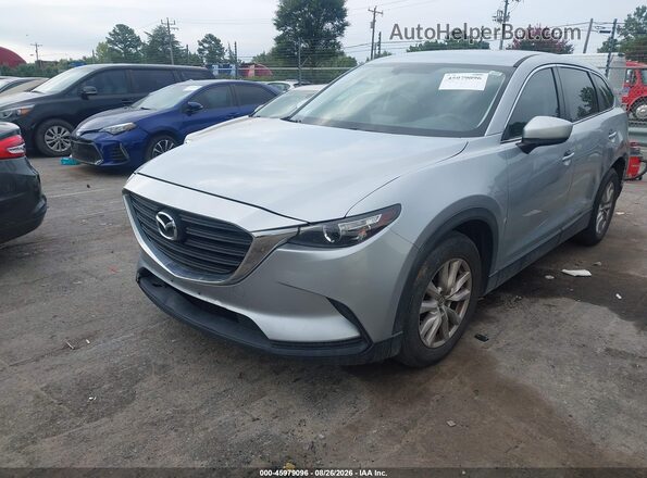 JM3TCABY3H0127275 2017 MAZDA CX-9 Silver წინა მარცხენა ხედი სამი მეოთხედიდან
