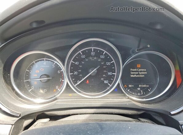 JM3TCABY3K0313339 2019 MAZDA CX-9 White Widok zestawu wskaźników