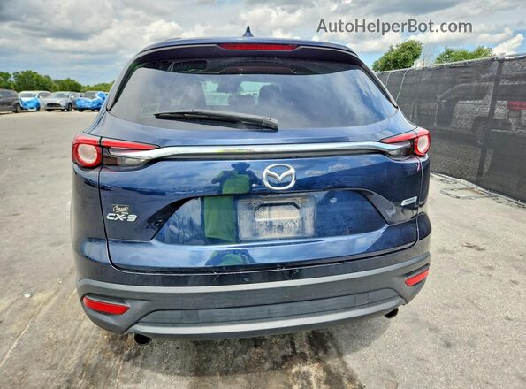 JM3TCABY8K0321386 2019 MAZDA CX-9 Blue Вид ззаду