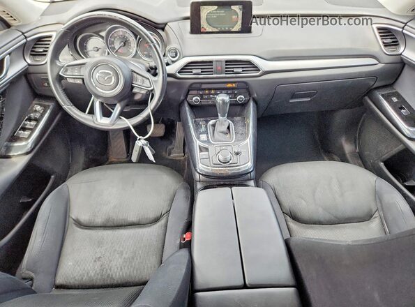 JM3TCABY8K0321386 2019 MAZDA CX-9 Blue Вид панелі приладів