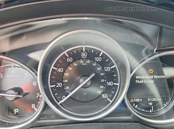 JM3TCABYXM0529630 2021 MAZDA CX-9 Серый Вид щитка приборов