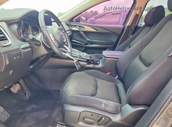 JM3TCABYXM0529630 2021 MAZDA CX-9 Серый Вид салона спереди