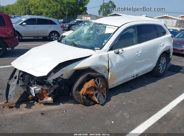 JM3TCACY0G0119499 2016 MAZDA CX-9 White Առջևի ձախ երեք քառորդ տեսարան
