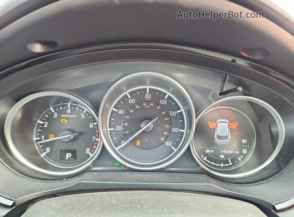 JM3TCACY0J0222154 2018 MAZDA CX-9 Серебряный Вид щитка приборов