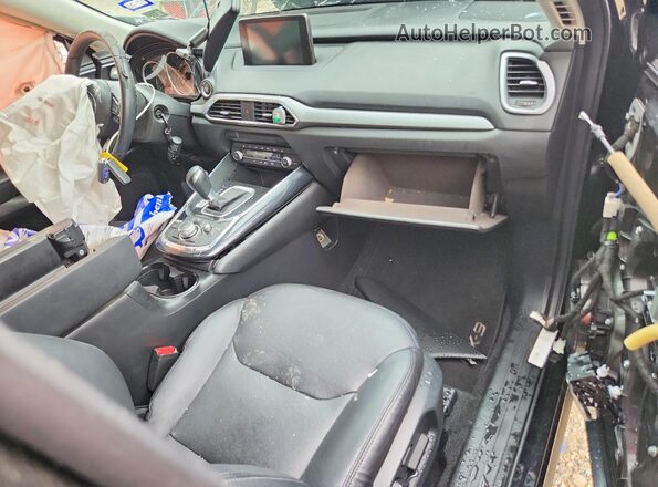 JM3TCACY0K0310879 2019 MAZDA CX-9 Black წინა პანელის ხედი