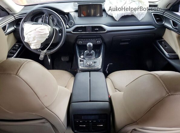 JM3TCACY2K0301388 2019 MAZDA CX-9 Red წინა პანელის ხედი