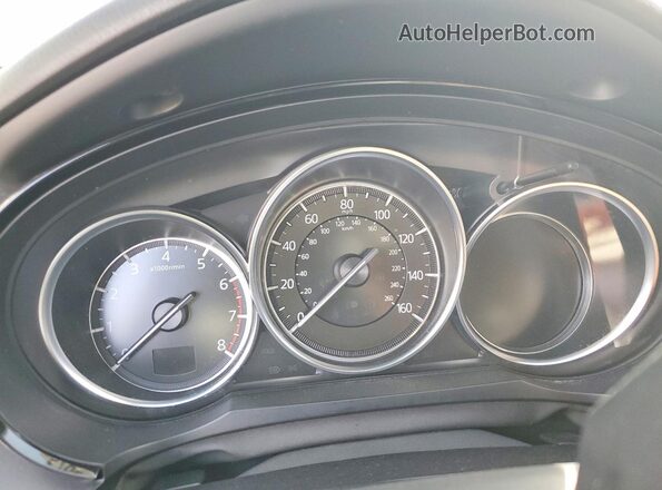 JM3TCACY2K0301388 2019 MAZDA CX-9 Red ხელსაწყოთა პანელის ხედი