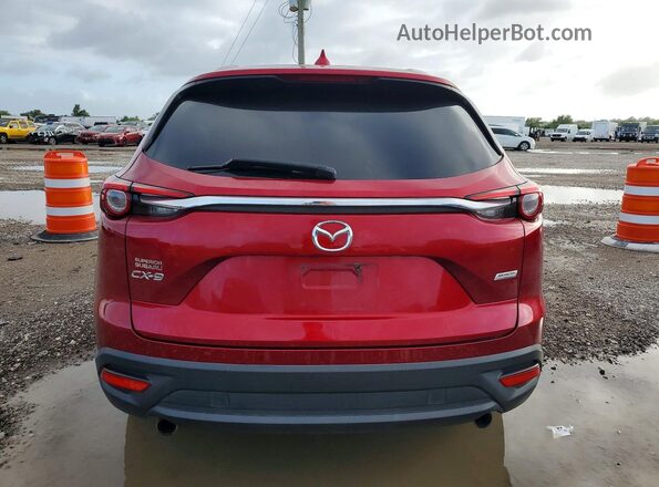 JM3TCACY2K0301388 2019 MAZDA CX-9 Red უკანა ხედი