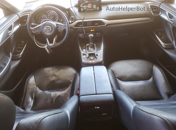 JM3TCACY3J0208460 2018 MAZDA CX-9 White Вид панелі приладів