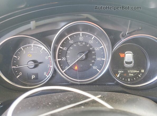 JM3TCACY3J0208460 2018 MAZDA CX-9 White Вид щитка приладів