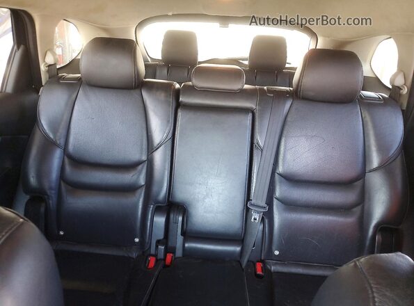 JM3TCACY3J0208460 2018 MAZDA CX-9 White Вид задніх сидінь