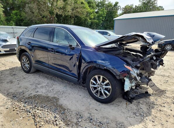 JM3TCACY3J0209057 2018 MAZDA CX-9 Blue Front right