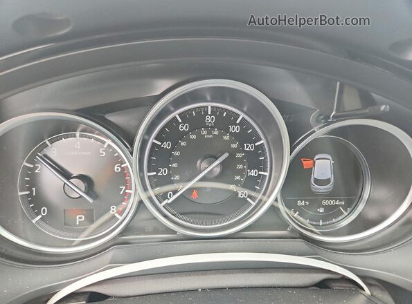 JM3TCACY3K0328115 2019 MAZDA CX-9 Gray Widok zestawu wskaźników