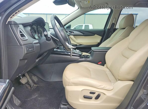 JM3TCACY3K0328115 2019 MAZDA CX-9 Gray Widok wnętrza z przodu
