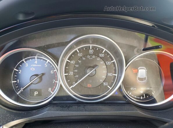 JM3TCACY3L0400139 2020 MAZDA CX-9 Silver Instrument cluster view