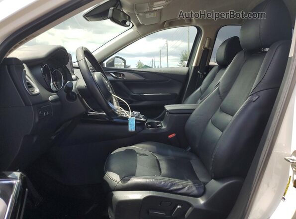 JM3TCACY4L0421677 2020 MAZDA CX-9 White Սալոնի դիմացի տեսք