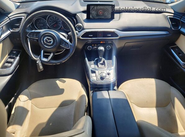 JM3TCACY6G0121578 2016 MAZDA CX-9 Tan Widok deski rozdzielczej