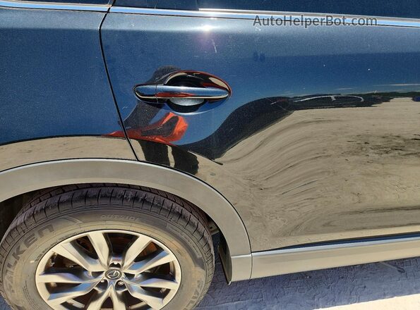 JM3TCACY6H0128743 2017 MAZDA CX-9 Black Սալոնի հետևի տեսք