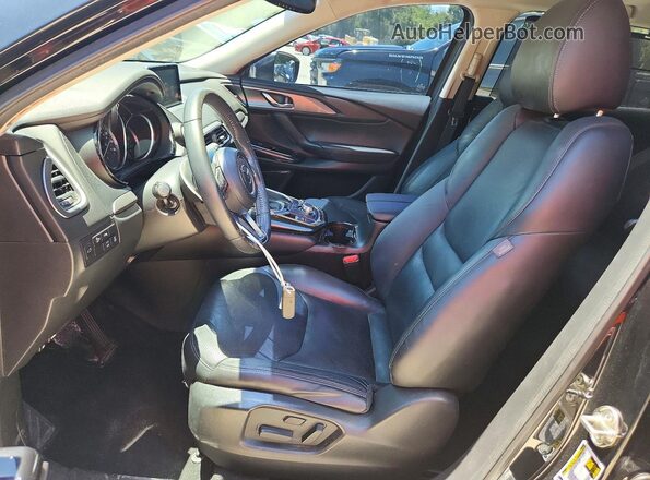 JM3TCACY6H0128743 2017 MAZDA CX-9 Black Սալոնի դիմացի տեսք