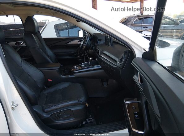 JM3TCACY6J0222854 2018 MAZDA CX-9 Белый Вид салона спереди