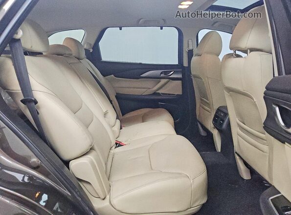 JM3TCACY7G0114350 2016 MAZDA CX-9 Tan Rear interior view