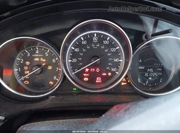 JM3TCACY7H0128279 2017 MAZDA CX-9 Gray Widok tylnych siedzeń