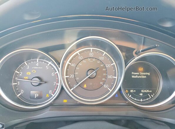 JM3TCACY7J0204086 2018 MAZDA CX-9 Серый Вид щитка приборов