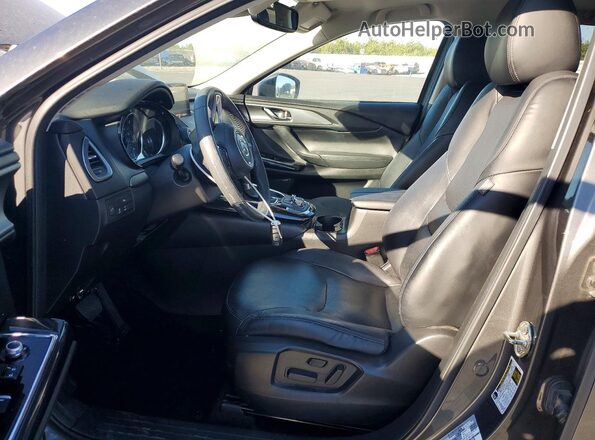 JM3TCACY7J0204086 2018 MAZDA CX-9 Серый Вид салона спереди