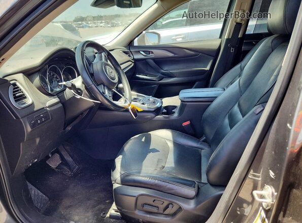 JM3TCACY7K0334287 2019 MAZDA CX-9 Серый Вид салона спереди
