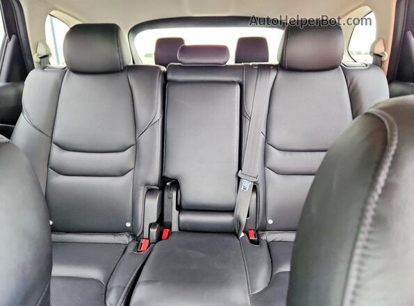 JM3TCACY9J0206809 2018 MAZDA CX-9 Silver უკანა სავარძლების ხედი