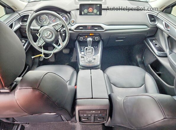 JM3TCACY9J0206809 2018 MAZDA CX-9 Silver წინა პანელის ხედი