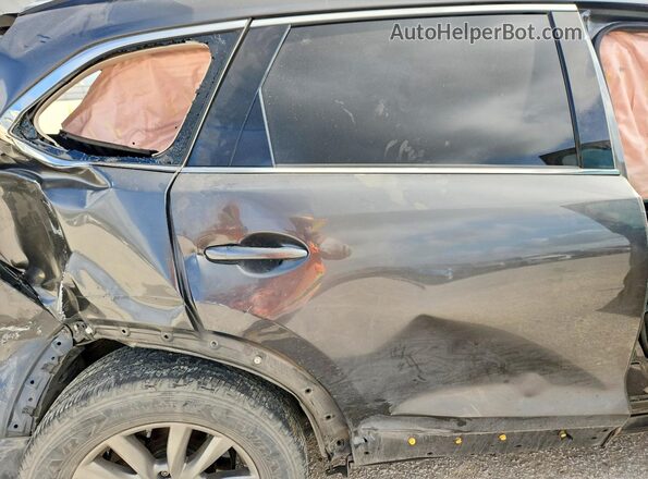 JM3TCACYXJ0211839 2018 MAZDA CX-9 Gray Հետևի նստատեղերի տեսք