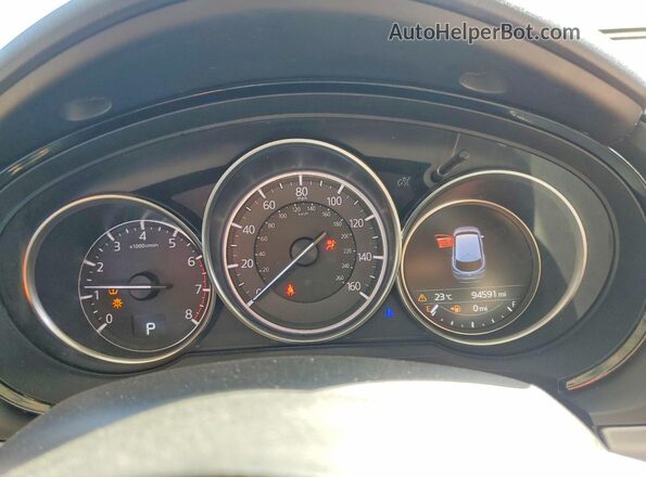 JM3TCADY0G0108632 2016 MAZDA CX-9 Белый Вид щитка приборов