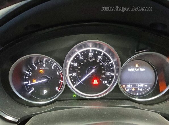 JM3TCADY0H0138103 2017 MAZDA CX-9 Blue Vista del cuadro de instrumentos