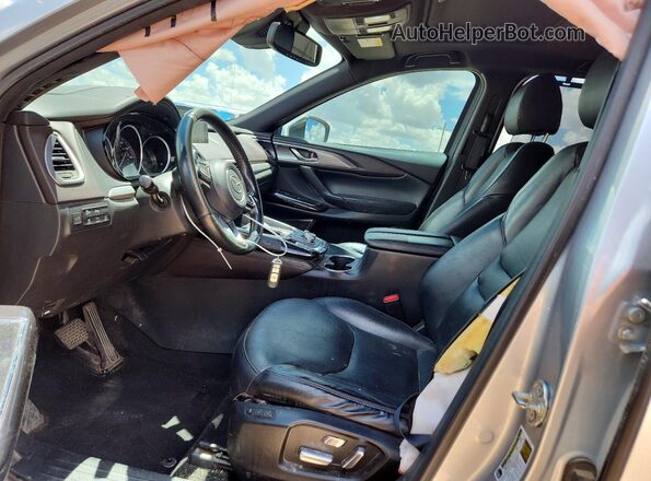JM3TCADY1G0112933 2016 MAZDA CX-9 Серебряный Вид салона спереди