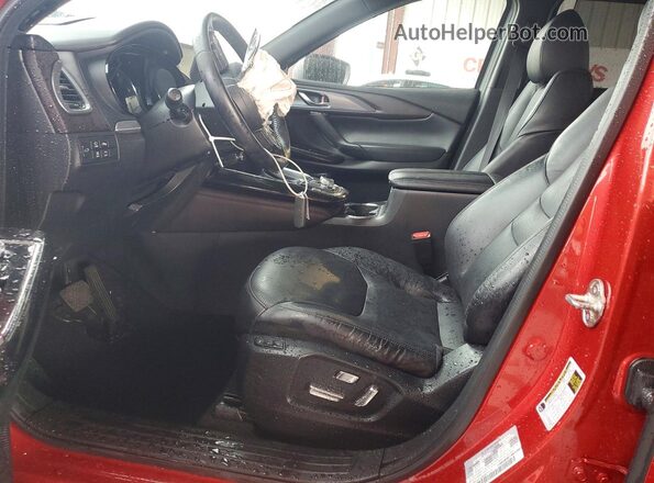 JM3TCADY1K0322893 2019 MAZDA CX-9 Maroon Widok wnętrza z przodu
