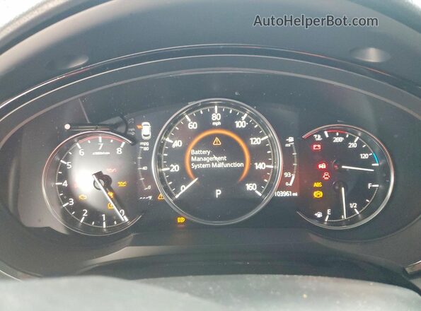 JM3TCADY1K0322893 2019 MAZDA CX-9 Maroon Widok zestawu wskaźników