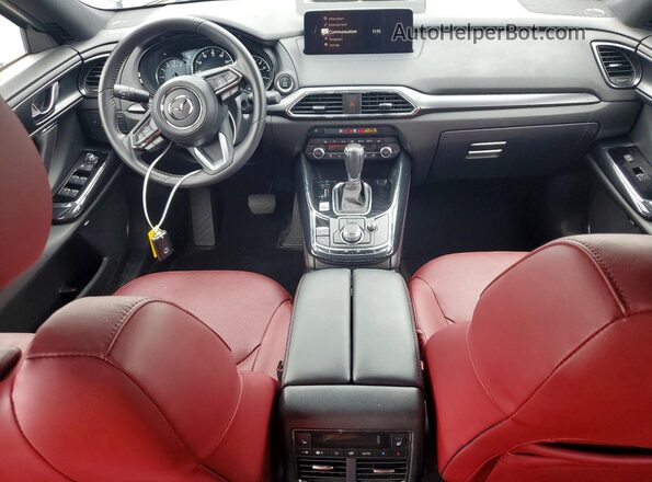 JM3TCADY2M0505013 2021 MAZDA CX-9 Gray Widok deski rozdzielczej