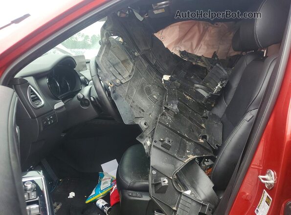 JM3TCADY3M0504274 2021 MAZDA CX-9 Red Widok wnętrza z przodu