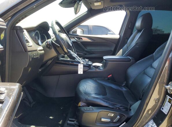JM3TCADY4G0113798 2016 MAZDA CX-9 Серый Вид салона спереди
