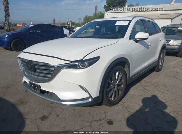 JM3TCADY5J0232628 2018 MAZDA CX-9 White წინა მარცხენა ხედი სამი მეოთხედიდან