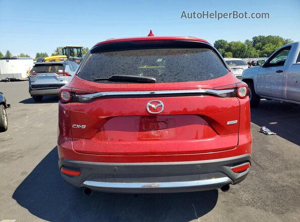 JM3TCADY6G0105492 2016 MAZDA CX-9 Burgundy Հետևի տեսք