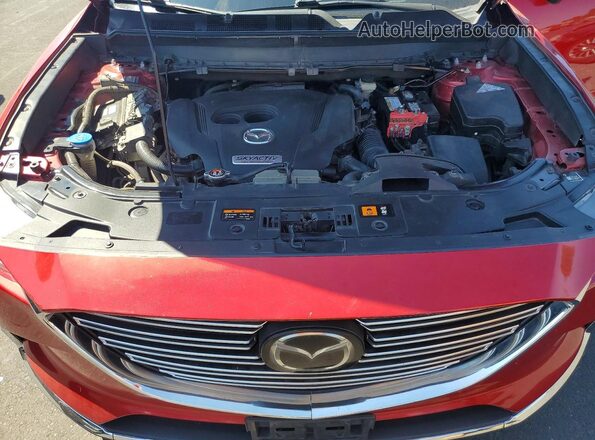 JM3TCADY6G0105492 2016 MAZDA CX-9 Burgundy Սալոնի հետևի տեսք